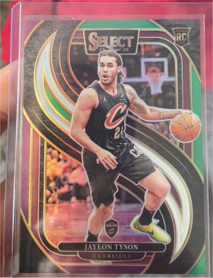 2024-25 Panini Select Premier Level #182 Jaylon Tyson — front