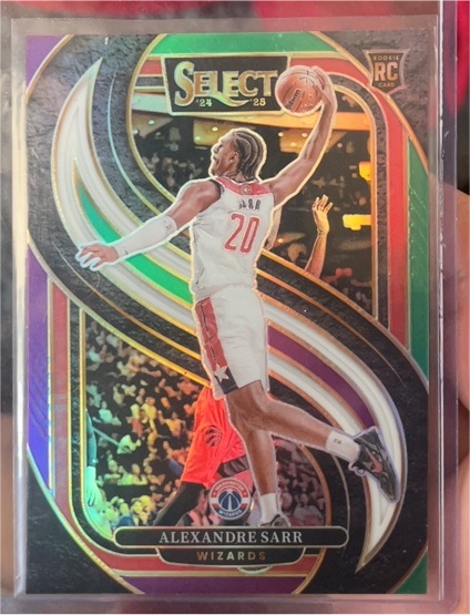 2024-25 Panini Select Premier Level #185 Alexandre Sarr — front
