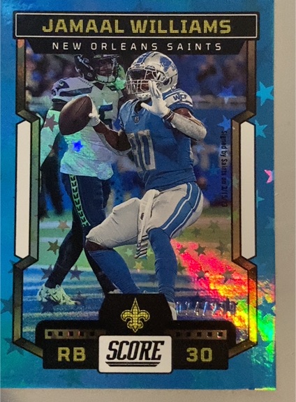 2023 Panini Score #30 Jamaal Williams — front
