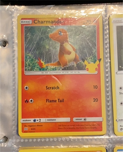2021 Pokémon McDonald's Collection #9 Charmander — front