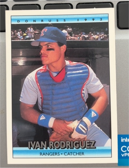 1992 Donruss #289 Ivan Rodriguez — front