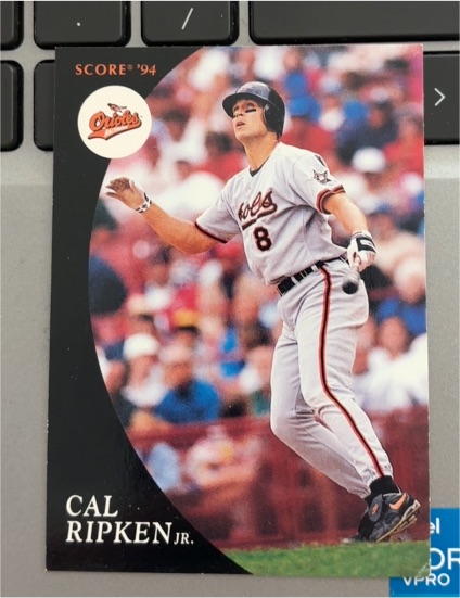 1994 Score Burger King #6 Cal Ripken Jr. — front
