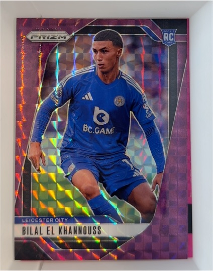 2024-25 Panini Prizm Premier League #276 Bilal El Khannouss — front