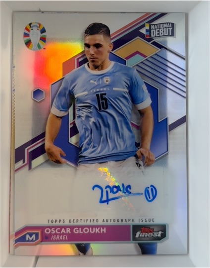 2023 Topps Finest #BCA-OC Oscar Gloukh — front