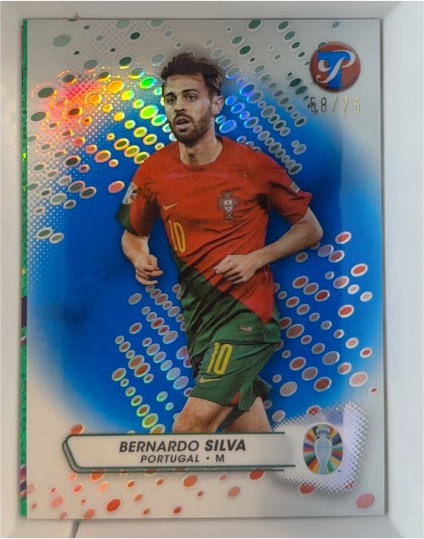 2023 Topps Pristine Road To Euro #130 Bernardo Silva — front
