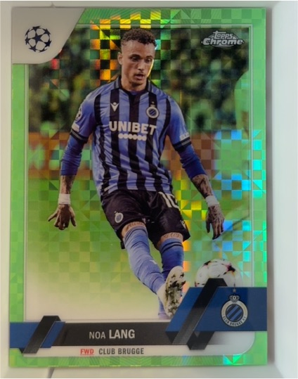 2022-23 Topps Chrome UEFA Club Competitions #4 Noa Lang — front