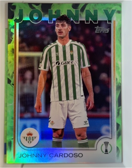 2024-25 Topps UEFA Club Competitions #84 Johnny Cardoso — front