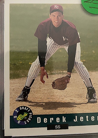 1992 Classic Draft Picks #6 Derek Jeter — front