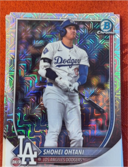 2025 Bowman Chrome #17 Shohei Ohtani — front