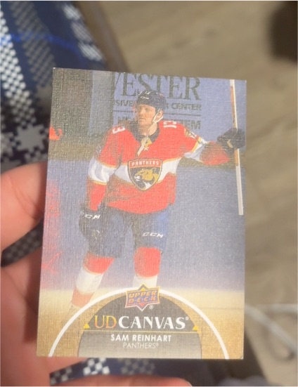 2021-22 Upper Deck UD Canvas #C304 Sam Reinhart — front