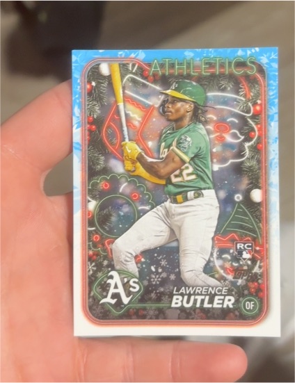 2024 Topps Holiday #H4 Lawrence Butler — front