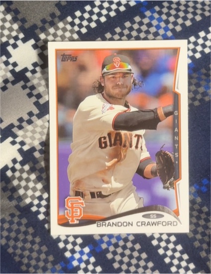 2014 Topps #119 Brandon Crawford — front