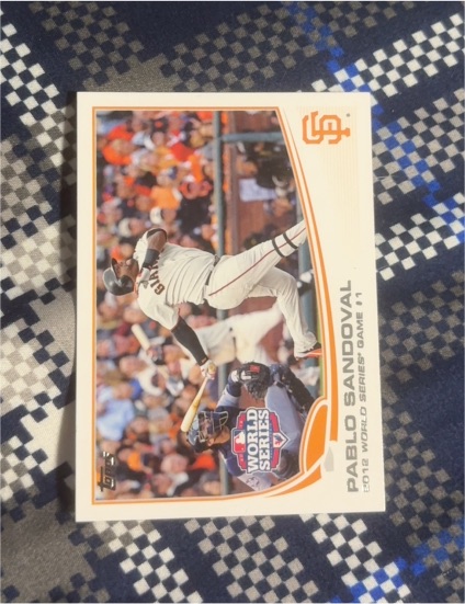 2013 Topps #298 Pablo Sandoval — front