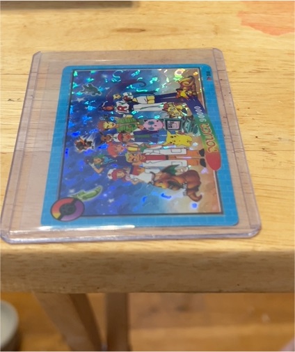 1997 Bandai Pokemon Card #001 Pikachu — front