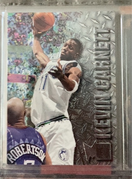 1996-97 Fleer Metal #58 Kevin Garnett — front