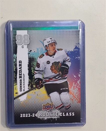 2023-24 Upper Deck Series 2 #RC-21 Connor Bedard Rookie Class — front