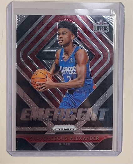 2018-19 Panini Prizm #11 Shai Gilgeous-Alexander Emergent — front