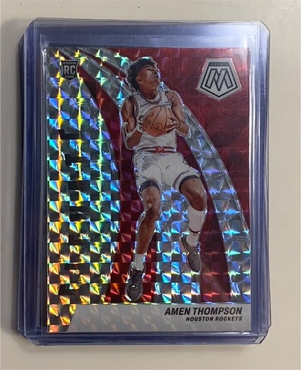 2023-24 Panini Mosaic #13 Amen Thompson — front