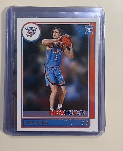 2021-22 Panini NBA Hoops #202 Josh Giddey — front