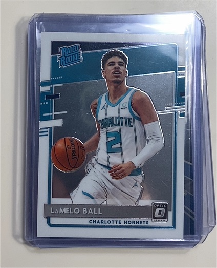 2020-21 Panini Donruss Optic #153 LaMelo Ball — front