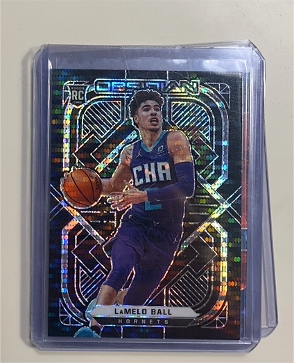 2020-21 Panini Obsidian #151 LaMelo Ball — front