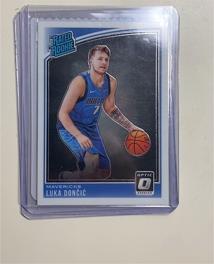 2018-19 Panini Donruss Optic #177 Luka Dončić — front