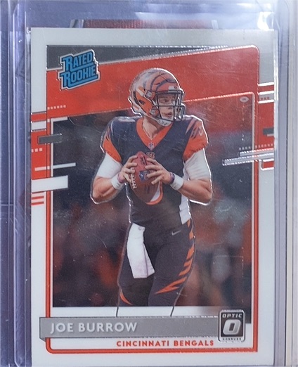2020 Donruss Optic #151 Joe Burrow — front