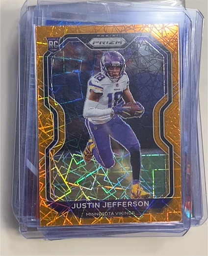 2020 Panini Prizm #398 Justin Jefferson — front