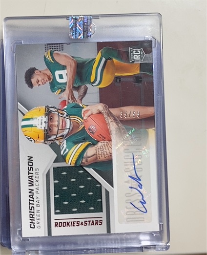 2022 Panini Rookies & Stars #33 Christian Watson — front