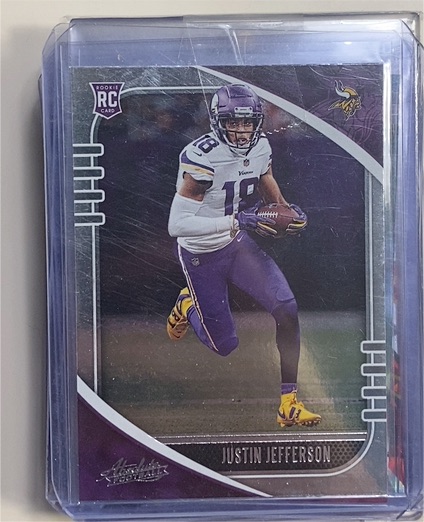 2020 Panini Absolute #168 Justin Jefferson — front