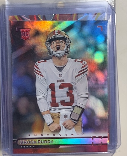 2022 Panini Chronicles Photogenic #PH-36 Brock Purdy — front