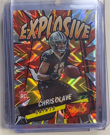 2022 Panini Absolute Explosive #E44 Chris Olave — front