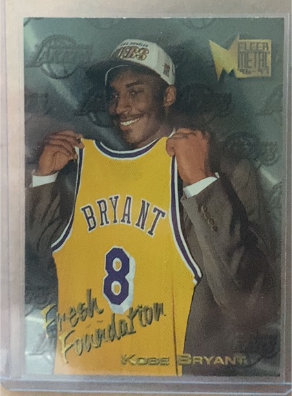 1996-97 Fleer Metal #137 Kobe Bryant Fresh Foundation Rookie — front