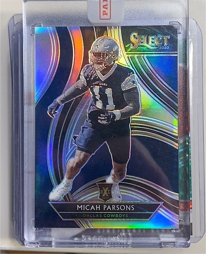 2020 Panini Select #420 Micah Parsons — front