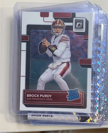 2022 Panini Donruss Optic #277 Brock Purdy — front