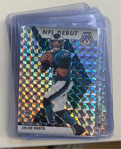 2020 Panini Mosaic NFL Debut #265 Jalen Hurts — front