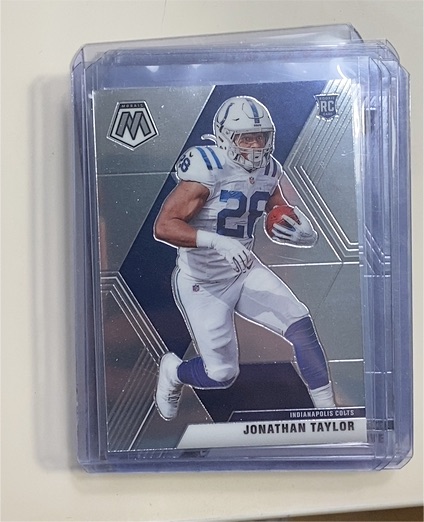 2020 Panini Mosaic #216 Jonathan Taylor — front