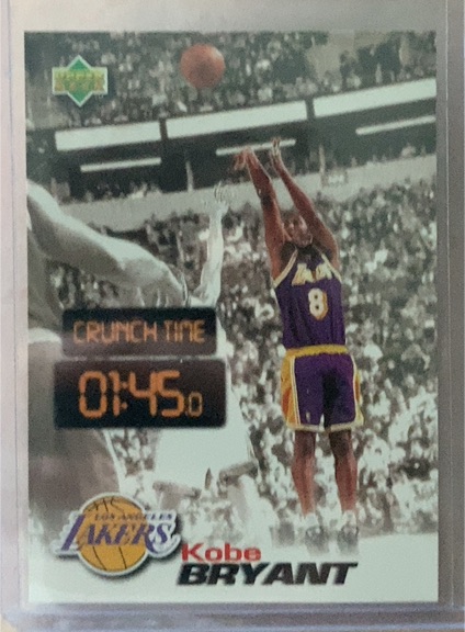 1997 Upper Deck Nestle Crunch Time #CT22 Kobe Bryant — front