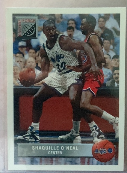 1993 Upper Deck McDonald's #P43 Shaquille O'Neal — front