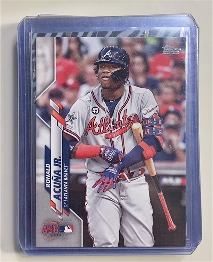 2020 Topps Update #U-145 Ronald Acuna Jr. — front