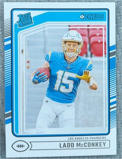 2024 Donruss #328 Ladd McConkey — front