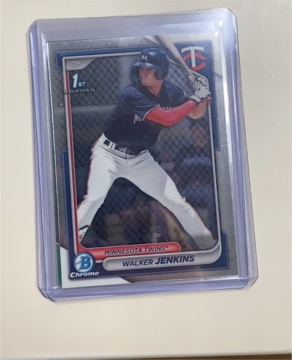 2024 Bowman Chrome #BCP-43 Walker Jenkins — front