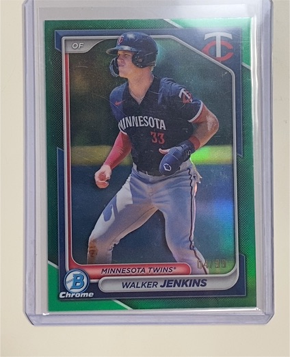 2024 Bowman Chrome #BCP-204 Walker Jenkins — front