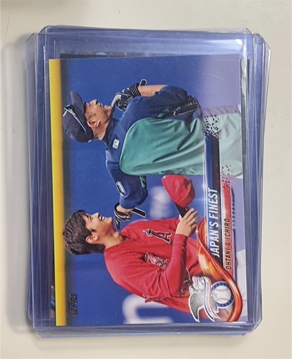 2018 Topps Update #US153 Shohei Ohtani / Ichiro Suzuki — front
