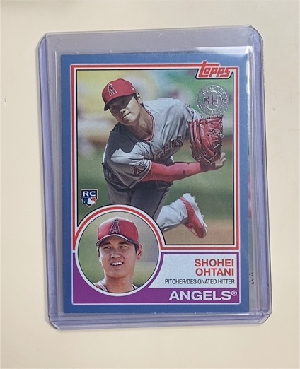 2018 Topps Update 1983 Topps Design #83-2 Shohei Ohtani — front