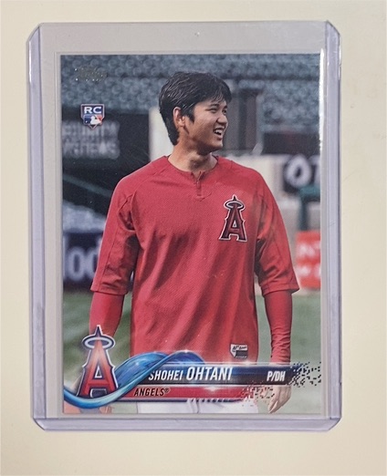 2018 Topps Update #US1 Shohei Ohtani — front