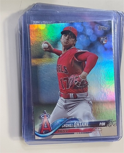 2018 Topps Update #US1 Shohei Ohtani — front