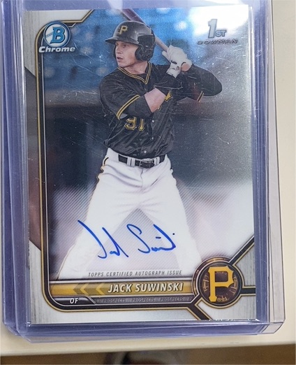 2022 Bowman Chrome Prospects #BCP-84 Jack Suwinski — front