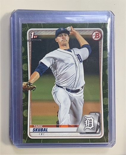 2020 Bowman Prospects #BP-108 Tarik Skubal — front
