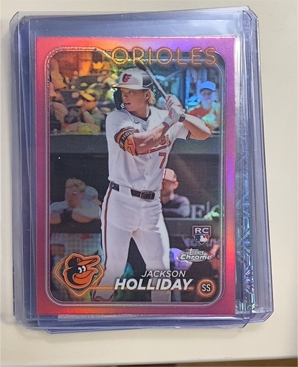2024 Topps Chrome #88 Jackson Holliday — front